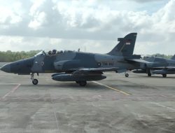 Pesawat Tempur Hawk Hadir di Tanjungpinang, Masyarakat Bisa Saksikan Lebih Dekat