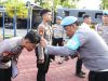 Tegakkan Disiplin, Anggota Polres Karimun Dipotong Rambut hingga Tes Urine