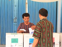 Pemilih Antusias Datangi TPS 036 Sagulung Batam untuk Coblos Ulang