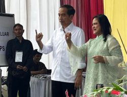 Coblos di TPS Gambir, Presiden Jokowi Harapkan Pemilu 2024 Berjalan Aman dan Lancar