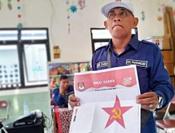 Kertas Suara Palu Arit Ditemukan Petugas KPPS di TPS Kota Semarang