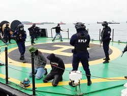 KPLP Gagalkan Aksi Perampokan Kapal KN Kalimasadha di Perairan Tanjunguban Bintan