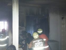 Polres Bintan Selidiki Kebakaran BPN Bintan