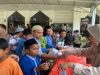 Polda Kepri Bagikan 150 Kotak Nasi Jumat Berkah di Masjid Al Halim Batam