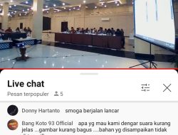 KPU Tanjungpinang Siarkan Pleno Rekapitulasi Pemilu 2024 Lewat YouTube, Masyarakat: Audionya Jelek