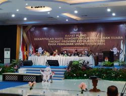 Ketua KPU Tanjungpinang Absen saat Rapat Pleno Rekapitulasi Tingkat Provinsi karena Sakit