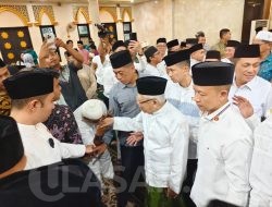 Wapres Ma’ruf Amin Beri Tausiah Ramadan di Masjid Al Uswah Tanjungpinang