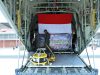TNI AU Kambali Kirim Bantuan Logistik untuk Palestina