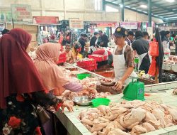 Harga Ayam di Pasar Tanjungpinang-Bintan Jelang Ramadan Naik Lagi, Rp45 Ribu per Kilogram