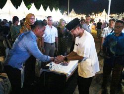Komandan Yonmarhanlan IV Hadiri Penutupan Batam Wonderfood & Art Ramadhan
