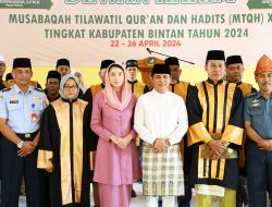 Wabup Bintan Ahdi Muqsith Minta Dewan Hakim MTQH XIII Amanah dan Profesional