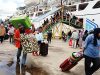 Seribuan Penumpang Arus Balik Lebaran Idulfitri 2024 Tiba di Pelabuhan Sei Kolak Kijang Bintan