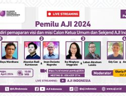 4 Paslon Ketum-Sekjen AJI Indonesia Siap Bertarung di Pemilu AJI 2024