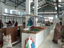 2 Pekan Beroperasi, Pedagang Pasar Encik Puan Perak Tanjungpinang Masih Sepi
