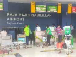 895 Penumpang Bakal Padati Bandara RHF Tanjungpinang saat Puncak Arus Mudik 2024