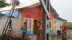 BPBD Bintan Lakukan Asesmen Rumah Korban Terdampak Angin Puting Beliung di Tanjung Talok
