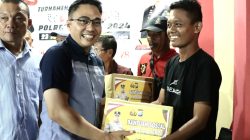 Turnamen Domino Bhayangkara 2024 Polres Bintan Berhadiah Dua Ekor Kambing