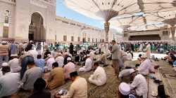 Kabar Haji Kepri 2024, JCH Bintan Menunaikan Ibadah Salat Arbain