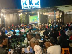 Nobar di KKR Tanjungpinang Pecah, Meski Timnas Indonesia Kalah