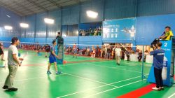112 Pebulutangkis Ikuti Turnamen Badminton Bhayangkara 2024 Polres Bintan