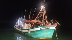 PSDKP Tangkap Kapal Ikan Asing Berbendera Vietnam dan Malaysia di Laut Natuna-Selat Malaka