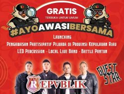 Band Republik Semarakkan Launching Pengawasan Partisipatif Bawaslu di Batam Besok