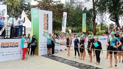 Ratusan Peserta Ramaikan Bintan Triathlon 2024 di Lagoi Bay