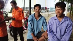 Dua Nelayan Asal Mantang Selamat dari Musibah Tabrakan dengan Kapal di Perairan Berakit Bintan