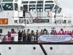 Polres Bintan Laksanakan Upacara Tabur Bunga di Laut untuk Mengenang Jasa Pahlawan