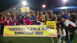Tim voli Polres Bintan keluar sebagai juara Bupati Cup 2024