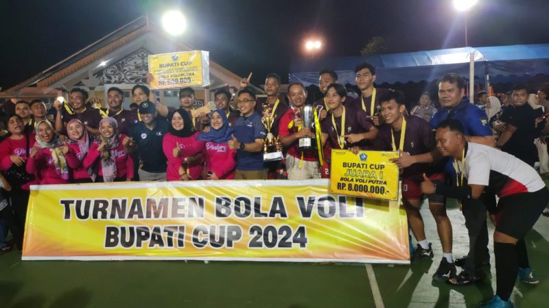 Tim voli Polres Bintan keluar sebagai juara Bupati Cup 2024