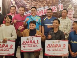 14 Komika Kritisi Polres Bintan Lewat Stand Up HUT ke-78 Bhayangkara