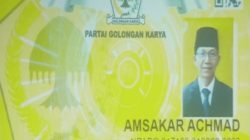 Foto KTA Amsakar Achmad Beredar, Ini Kata Ketua DPD Golkar Batam