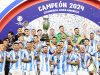 Skuad Argentina Rebut Trofi ke-16 Juara Copa America 2024