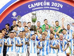 Skuad Argentina Rebut Trofi ke-16 Juara Copa America 2024