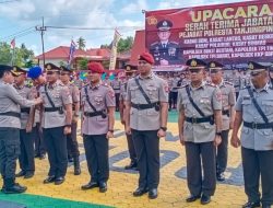 Kapolresta Tanjungpinang Pimpin Sertijab Sejumlah Kasat dan Kapolsek