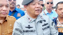 Kepala Bakamla Zona Barat, Laksamana Pertama Bambang Trijanto.