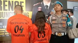 Polisi Tangkap Sepasang Kekasih  Pencuri Motor di Tanjungpinang