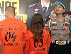 Polisi Tangkap Sepasang Kekasih  Pencuri Motor di Tanjungpinang