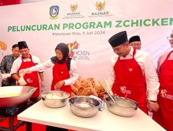 Baznas RI Luncurkan Program Usaha Ayam Goreng ZChicken di Batam