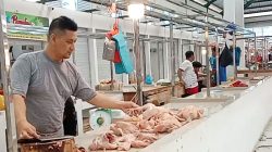 Pedagang Ayam Potong Kembali Berjualan di Blok B-C Pasar Encik Puan Perak Tanjungpinang
