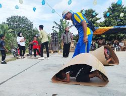 Semarakkan HUT RI, Warga Bintan Timur Gelar Berbagai Lomba Permainan Tradisional