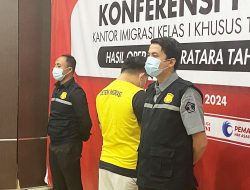 Imigrasi Batam Tangkap WN Malaysia karena Lampaui Masa Izin Tinggal