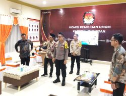 Polres Bintan Siagakan 57 Personel Amankan Pendaftaran Pilkada di KPU Bintan