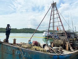 PSDKP Tangkap Kapal Ikan Ilegal Nelayan Vietnam di Perairan Natuna Utara