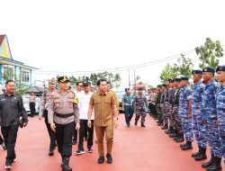 1.123 Personel Gabungan Siap Amankan Pilkada Serentak 2024 di Bintan