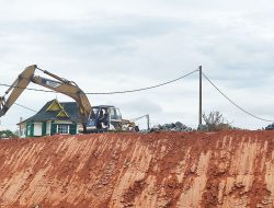 Dinas PUPR Bangun Proyek Fisik Batu Miring Perkantoran Pemkab Bintan Rp600 Juta