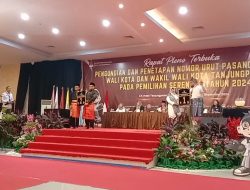 KPU Tanjungpinang Tetapkan Rahma-Rizha Nomor 1 dan Lis-Raja Nomor 2