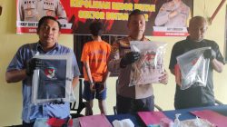 Polisi Tangkap Pencuri Kotak Infak di Bintan