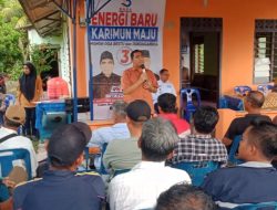 Kampanye di Pulau Kundur, Bara Sampaikan Program dan Cara Merealisasikannya